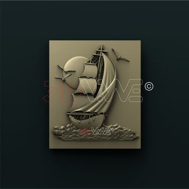 SHIP 3D STL 3DWave